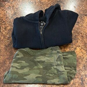 Gap t and primary hoodie 18-24 months